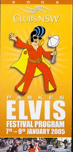 Parkes Elvis Revival Festival brochure